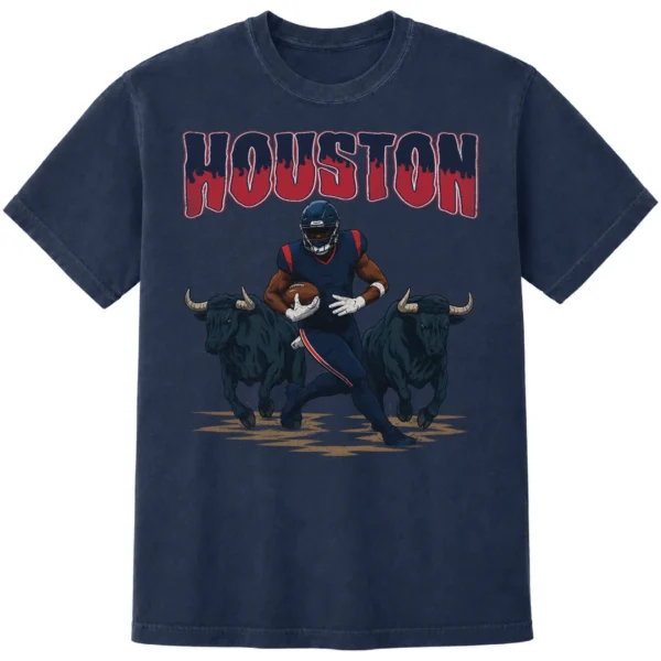 HOUSTON FOOTBALL T-SHIRT - product view 3
