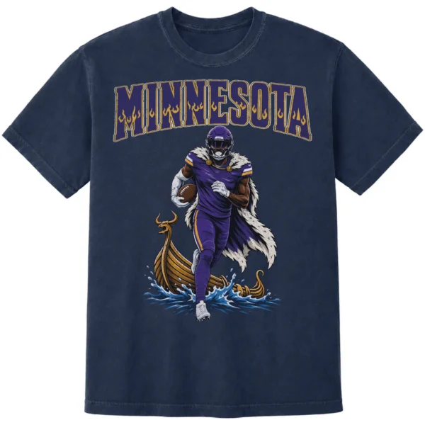 Minnesota Football Football Shirt MINNESOTA FOOTBALL T-SHIRT - product view 3
