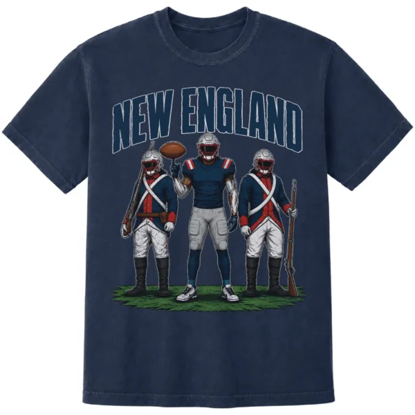 NEW ENGLAND FOOTBALL T-SHIRT - product view 3