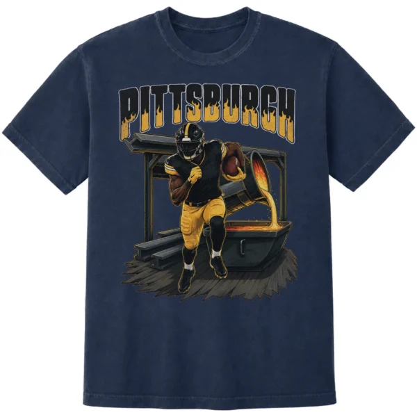 PITTSBURGH FOOTBALL T-SHIRT - product view 3