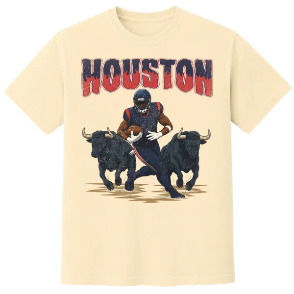 HOUSTON FOOTBALL T-SHIRT - product view 2