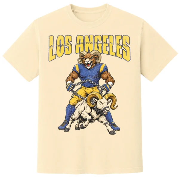 LOS ANGELES FOOTBALL v4 T-SHIRT - product view 2
