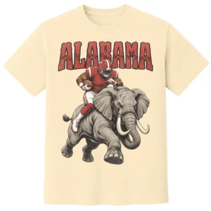 ALABAMA FOOTBALL v2 T-SHIRT - product view 2