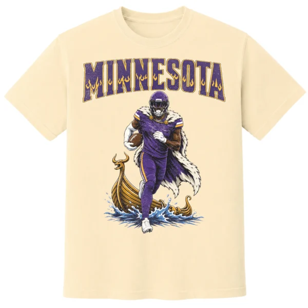Minnesota Football Football Shirt MINNESOTA FOOTBALL T-SHIRT - product view 2