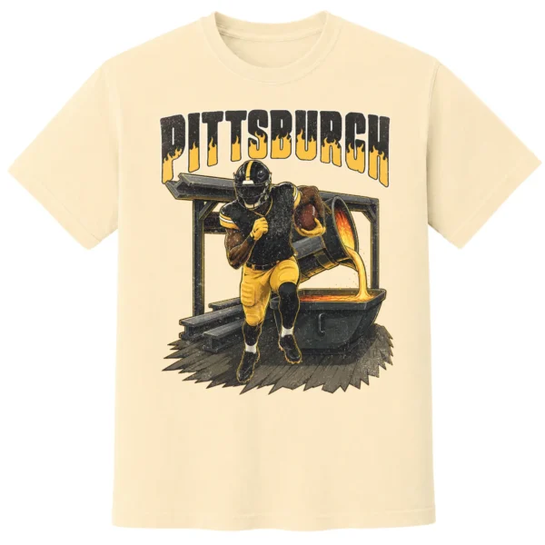 PITTSBURGH FOOTBALL T-SHIRT - product view 2