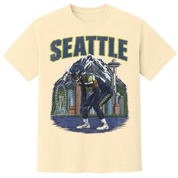 SEATTLE FOOTBALL T-SHIRT - product view 2