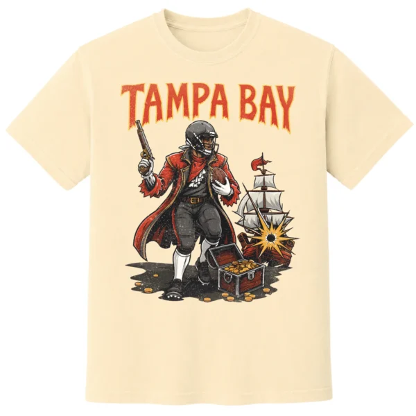 TAMPA BAY FOOTBALL T-SHIRT - product view 2