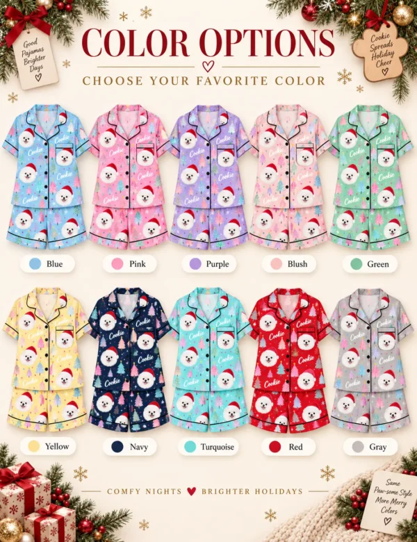 this one per Christmas Pet Photo Pajamas – Personalized Holiday Sleepwear Gift