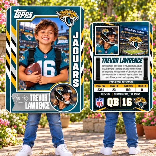 Custom Sports Trading Card Costume | DIY Wearable Sports Card | Editable Design | Baseball Card | Personalized | Halloween Costume. Digital File - Jacksonville