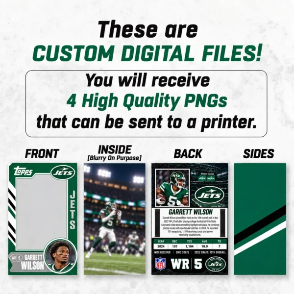 Custom Sports Trading Card Costume | DIY Wearable Sports Card | Editable Design | Baseball Card | Personalized | Halloween Costume. Digital File - New York
