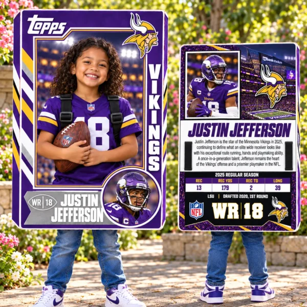 Custom Sports Trading Card Costume | DIY Wearable Sports Card | Editable Design | Baseball Card | Personalized | Halloween Costume. Digital File - Minnesota