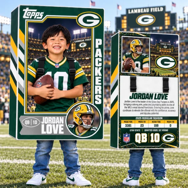 Custom Sports Trading Card Costume | DIY Wearable Sports Card | Editable Design | Baseball Card | Personalized | Halloween Costume. Digital File - Green Bay
