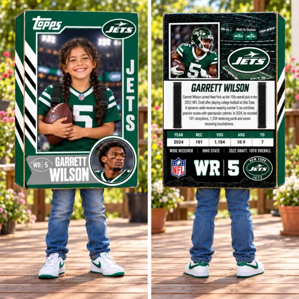 Custom Sports Trading Card Costume | DIY Wearable Sports Card | Editable Design | Baseball Card | Personalized | Halloween Costume. Digital File - New York